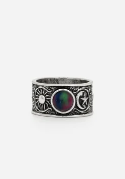 Phase Mood Stone Ring