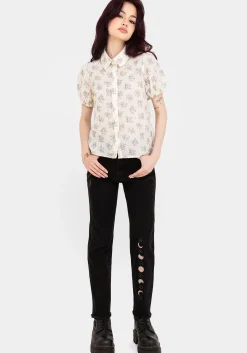 Pleasance Cotton Puff Sleeve Blouse