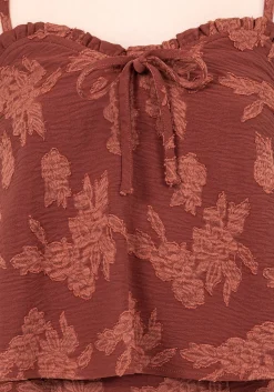 Prosperity Floral Frill Neck Cami Top