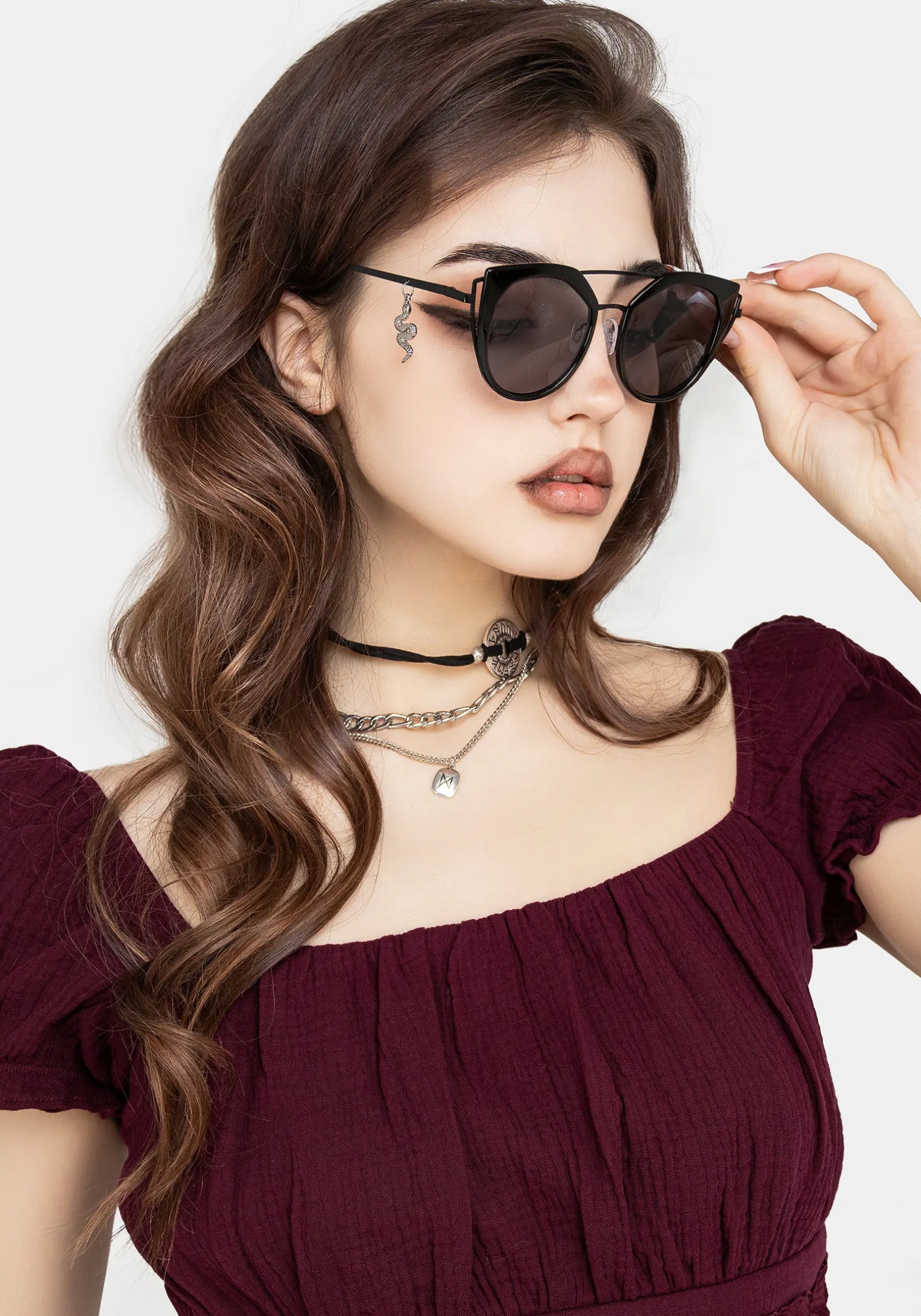 Psyche Textured Crop Top