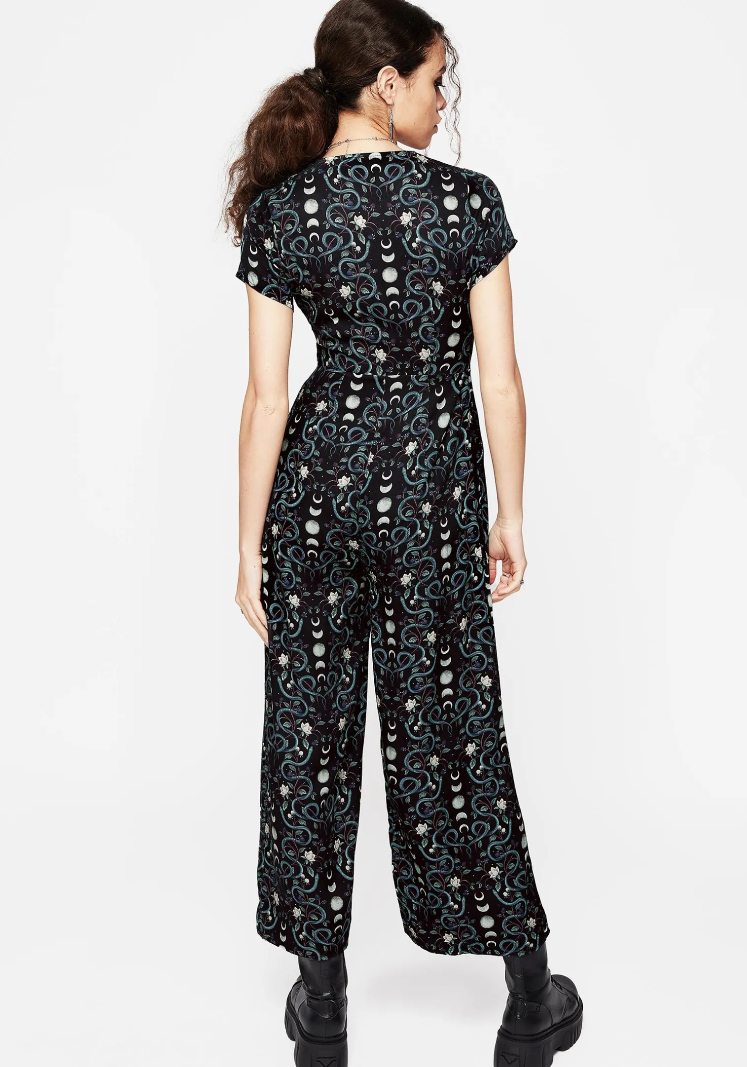 Pythia Button Up Jumpsuit