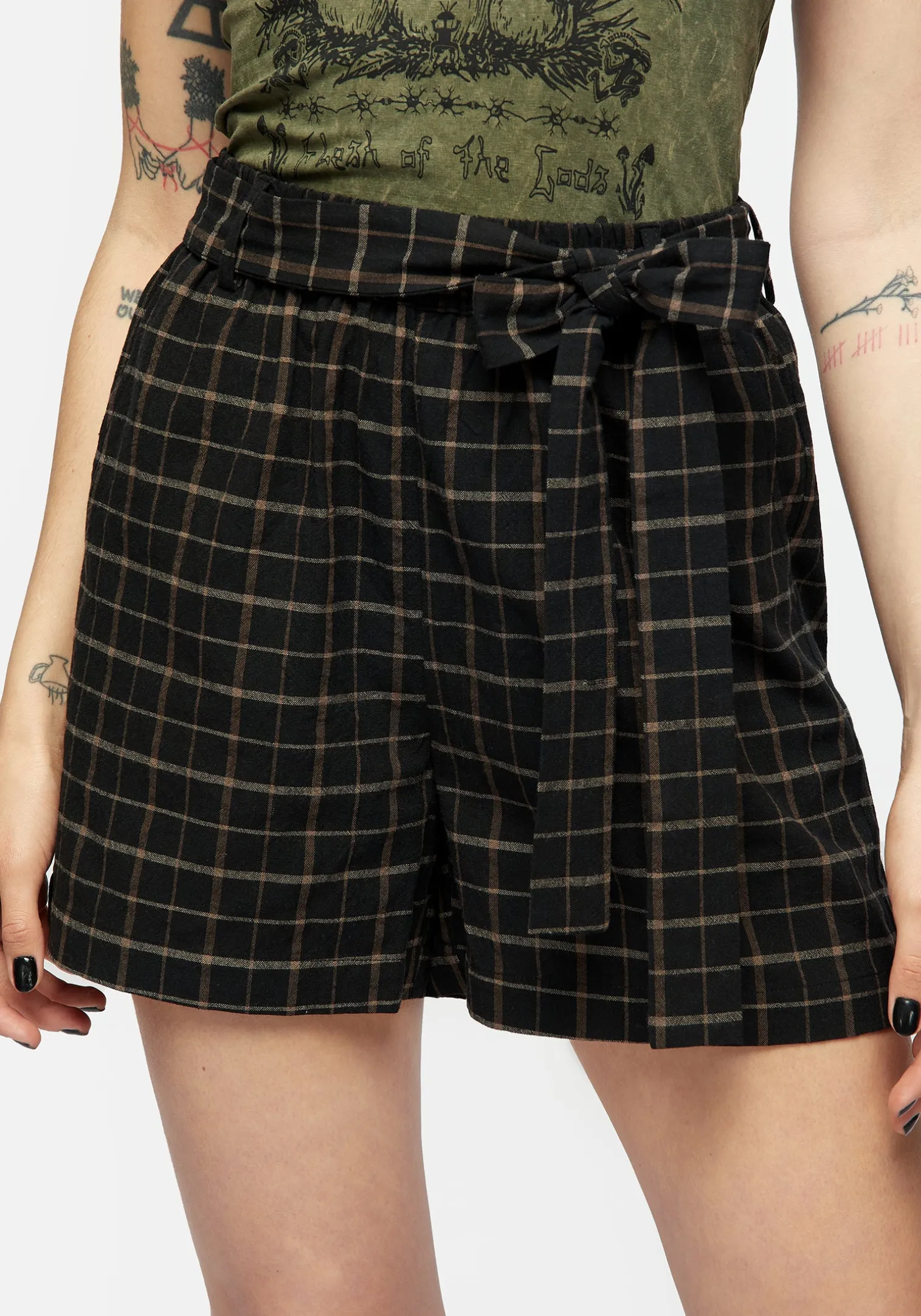 Ransom Tie Waist Shorts