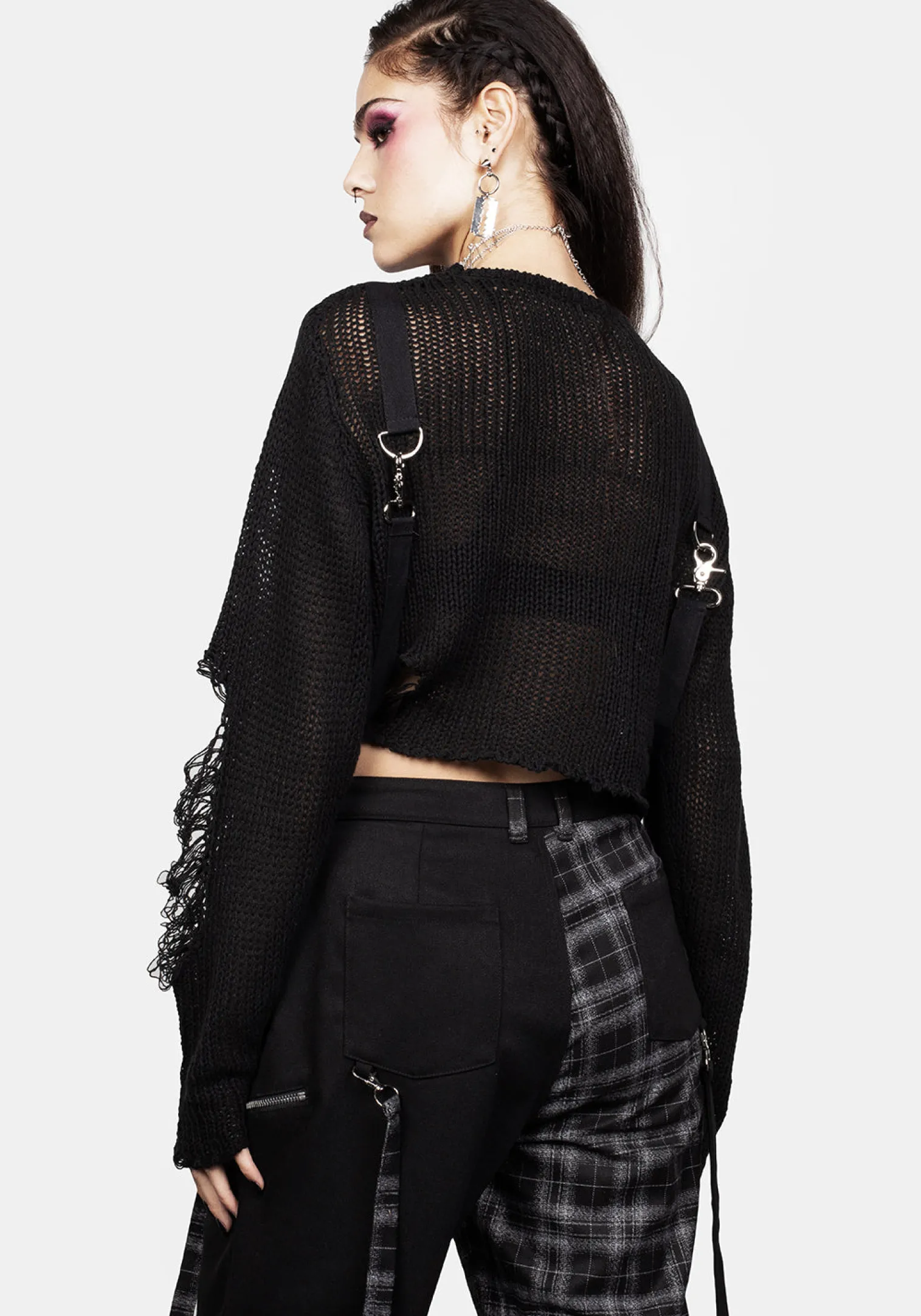 Rebellion Hardware Bondage Sweater