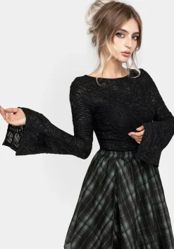 Reinette Flute Sleeve Top