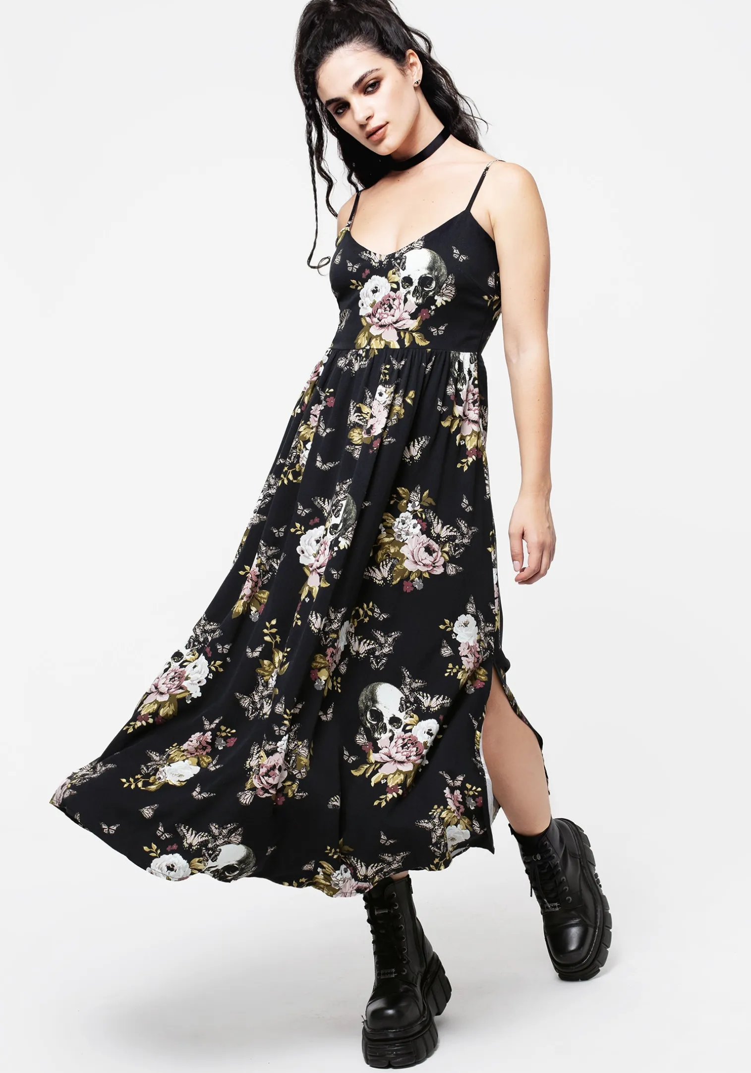Revival Floral Cami Midaxi Dress