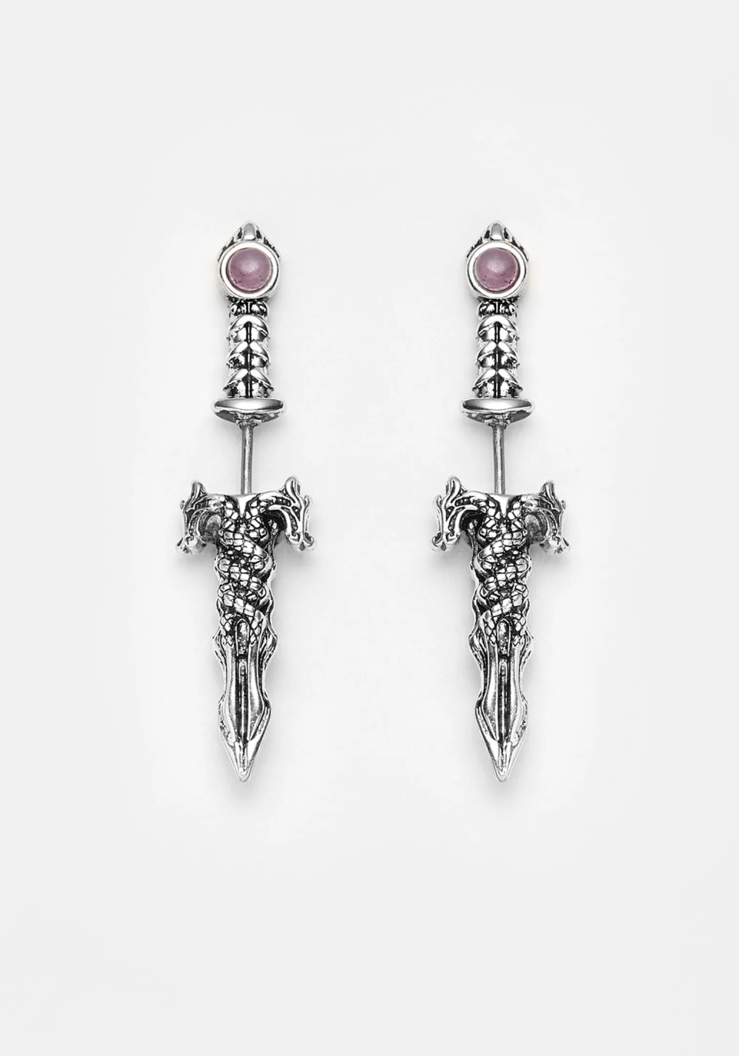 Ritual Amethyst Split Earrings