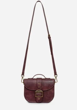 Rosamoth Buckle Crossbody Satchel Bag