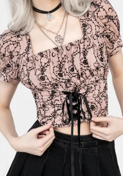 Rosethorn Crop Top