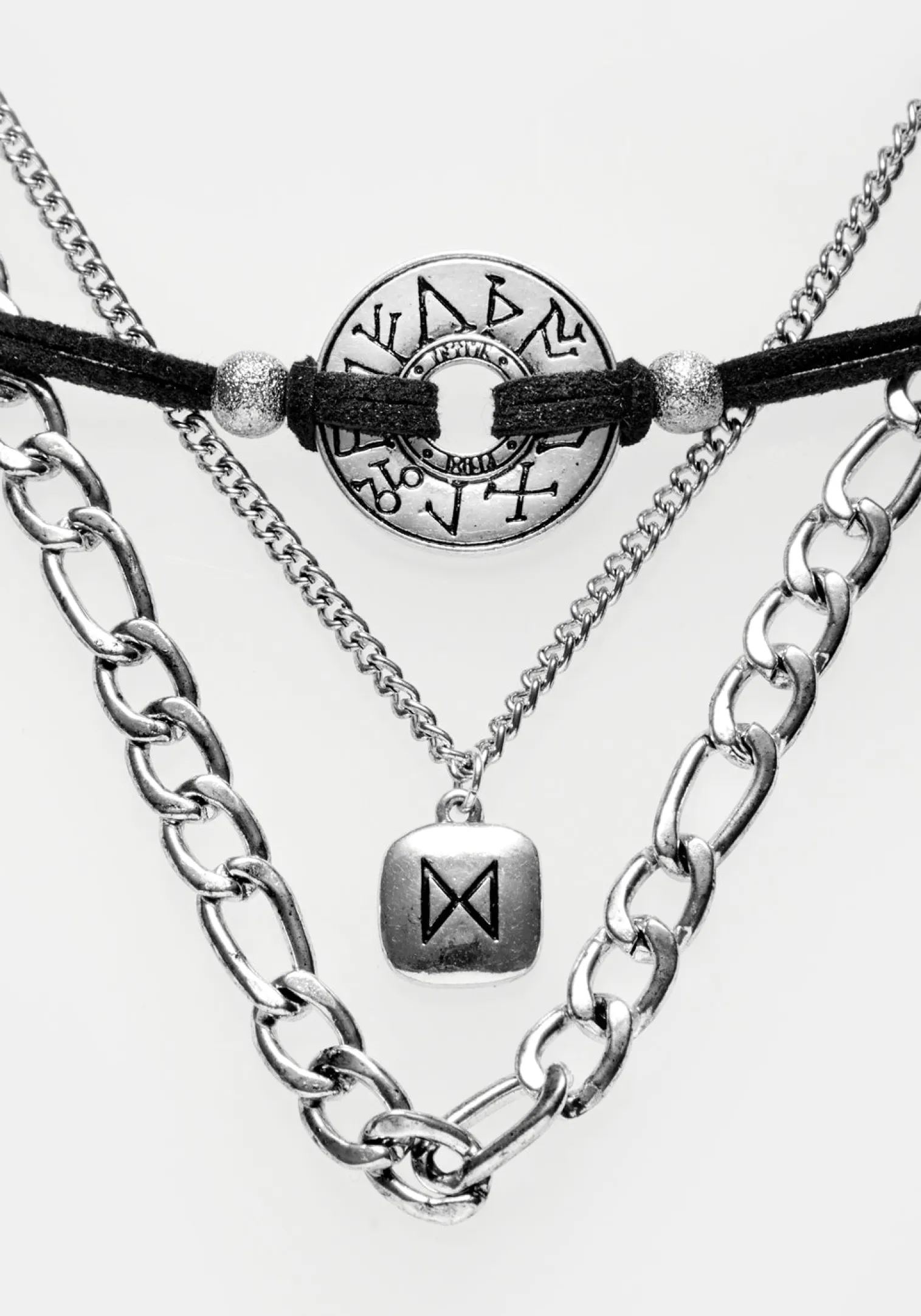Runes Layered Necklace