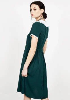 Sabbath Dress - Forest Green
