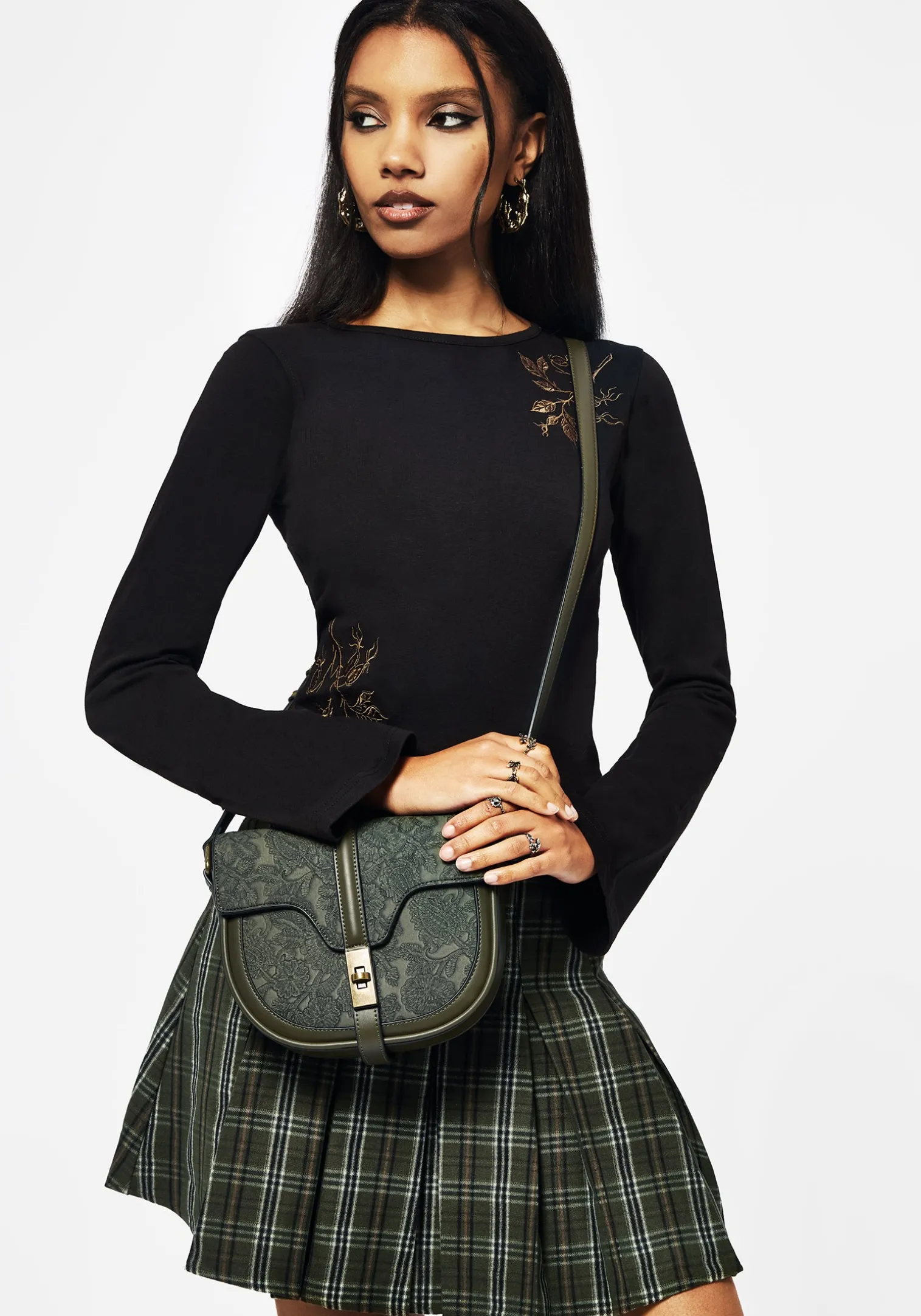 Sabrina Embroidered Cotton Top