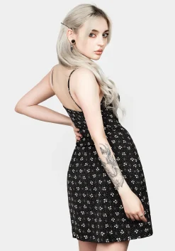 Sanfran Button Up Cami Mini Dress