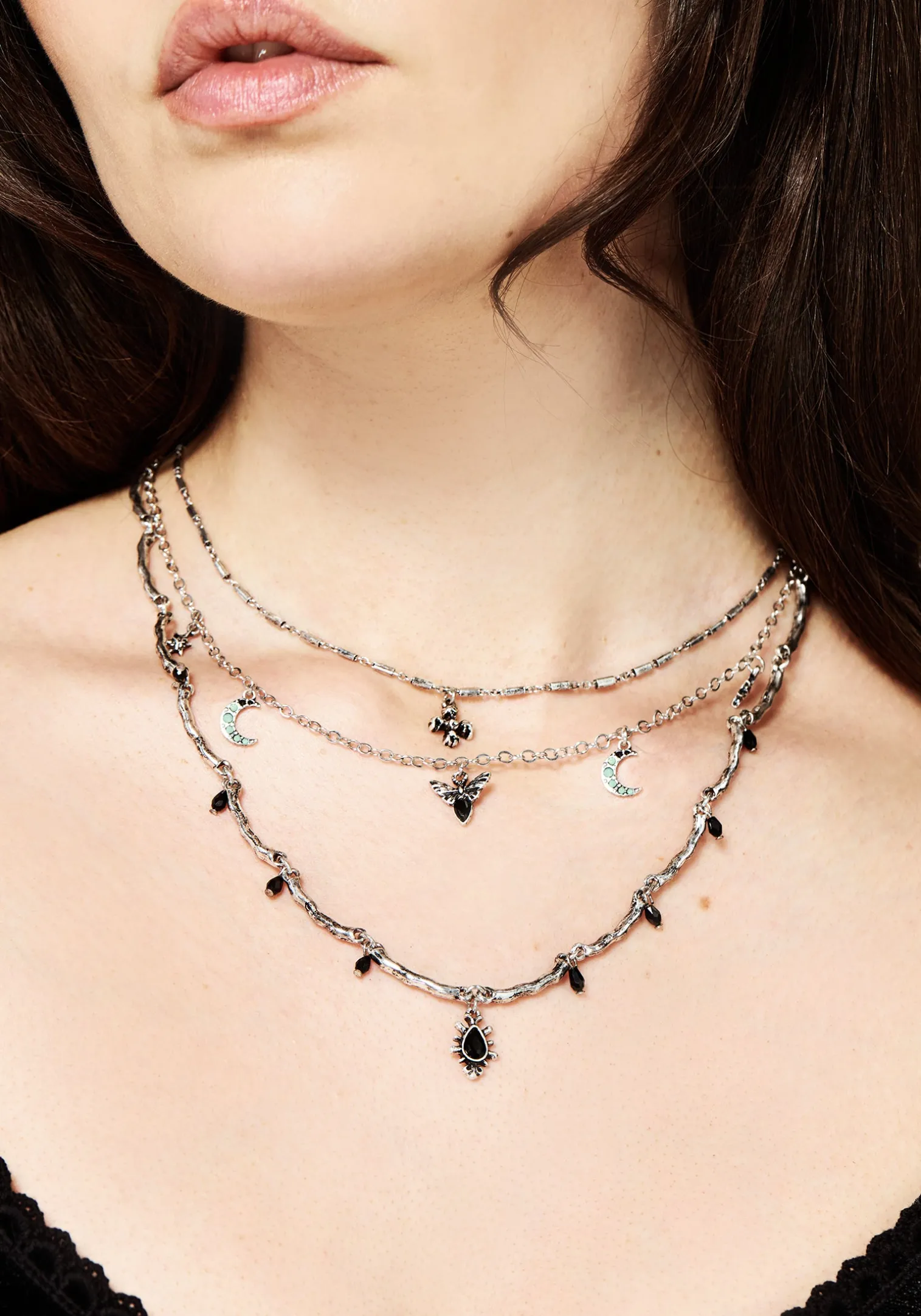 Sedona Bugs Layered Necklace