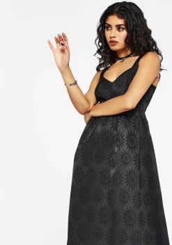 Semine Celestial Printed Cami Midi Dress