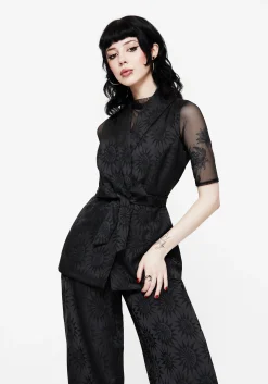 Semine Celestial Printed Tailored Waistcoat