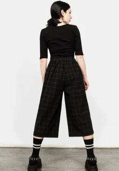 Shade Wide Leg Crop Trousers
