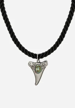 Shark Tooth Rope Necklace