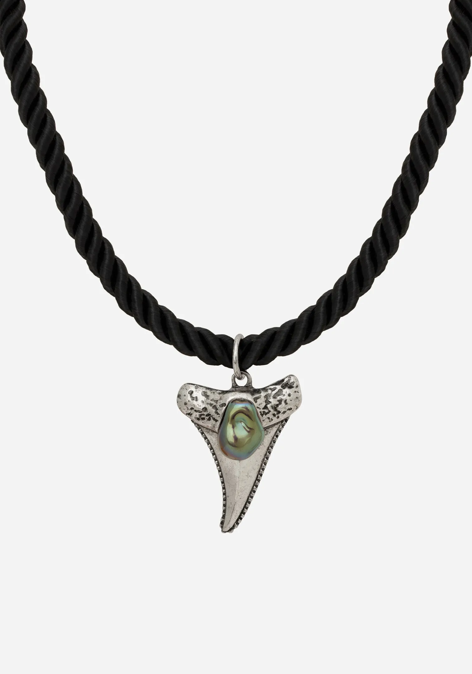 Shark Tooth Rope Necklace