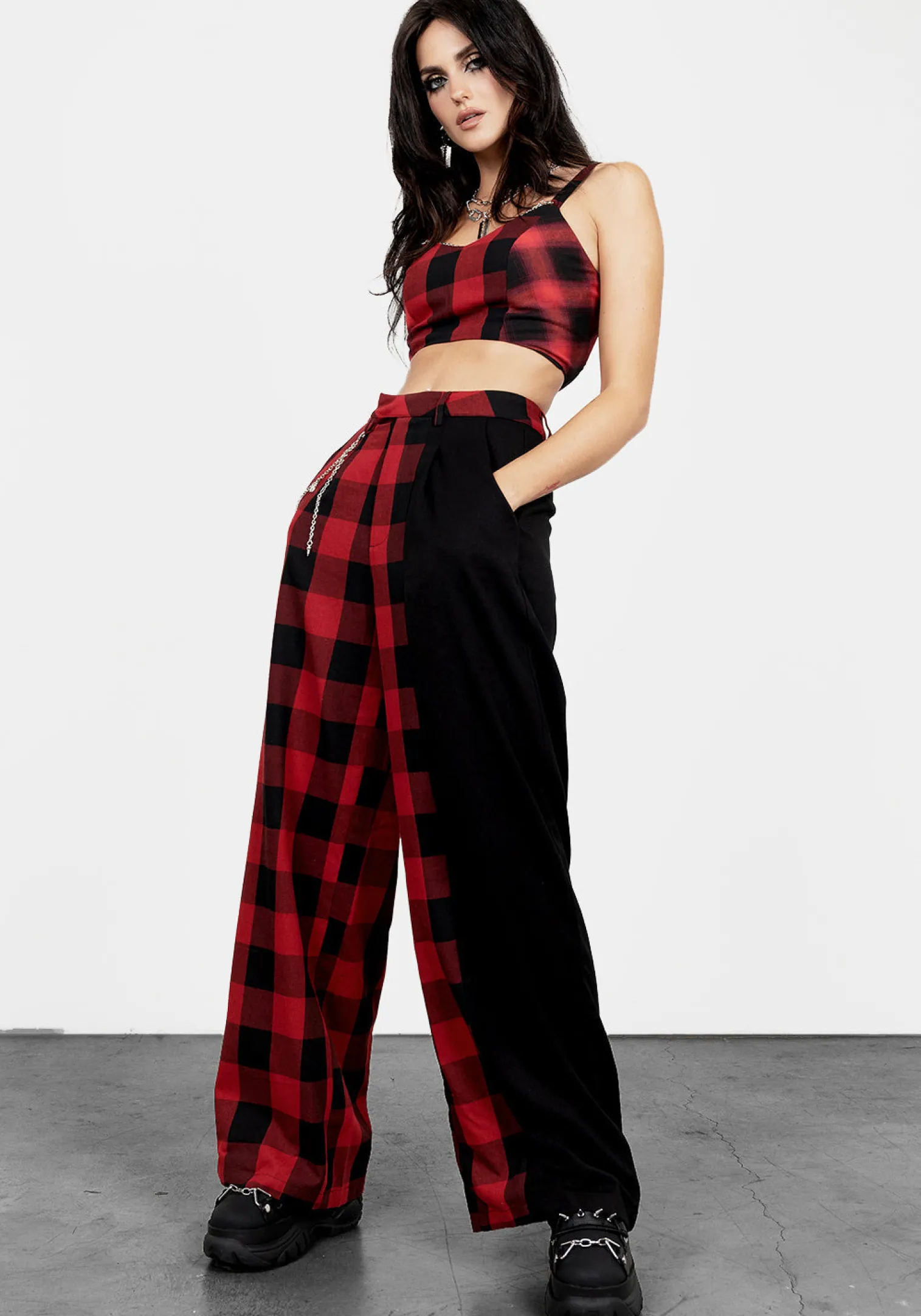 Sh!t Show Plaid Trousers