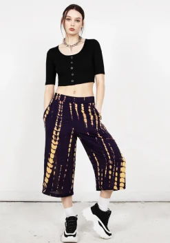 Skylar Flowy Crop Trousers
