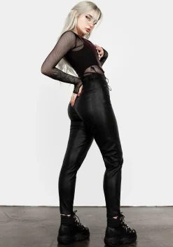 Slain Faux Leather Pants