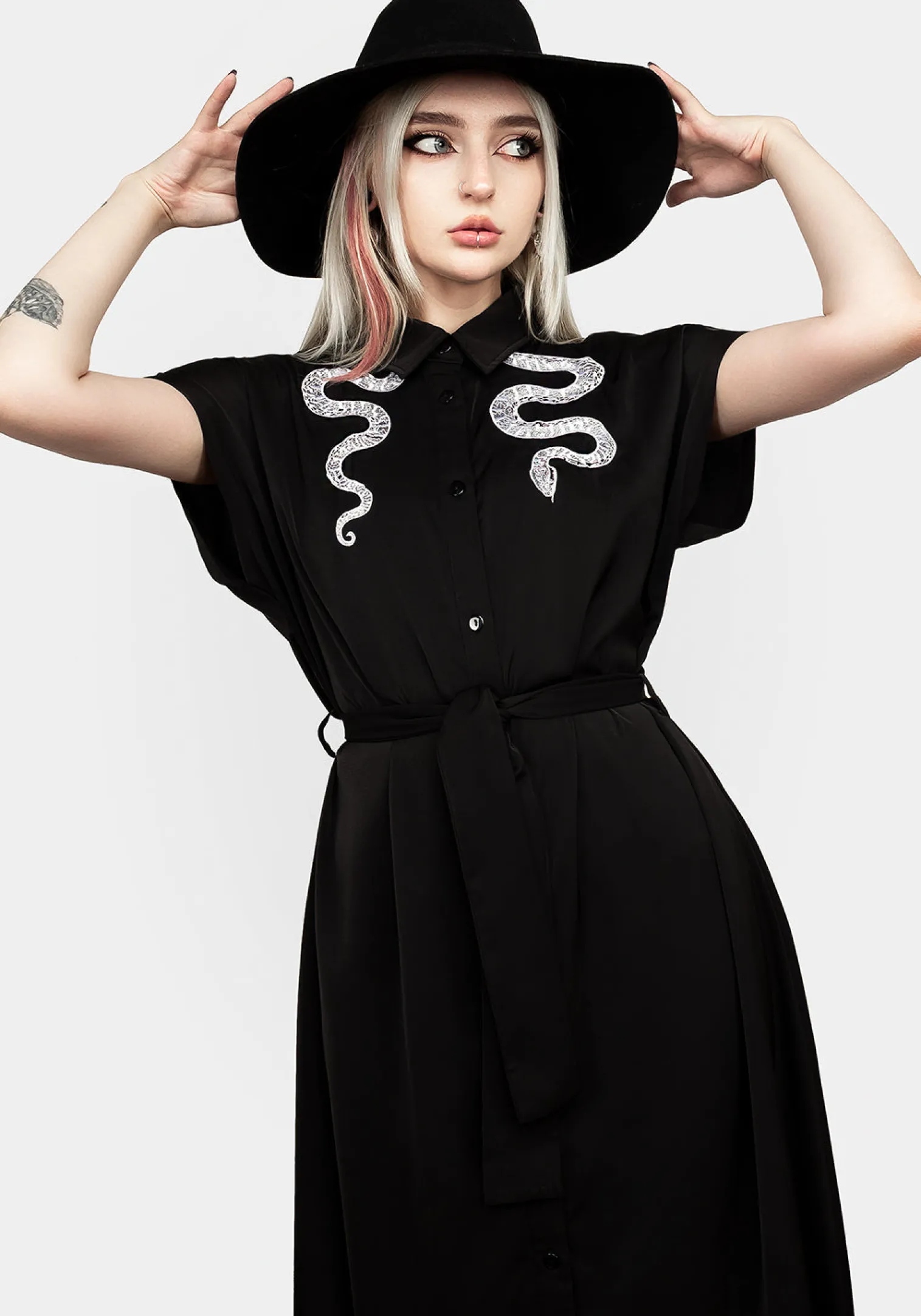 Slither Relaxed Midi Dress