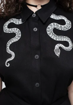 Slither Relaxed Mini Dress