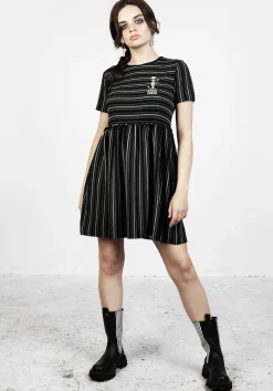 Space Cakes Stripe Mini Dress