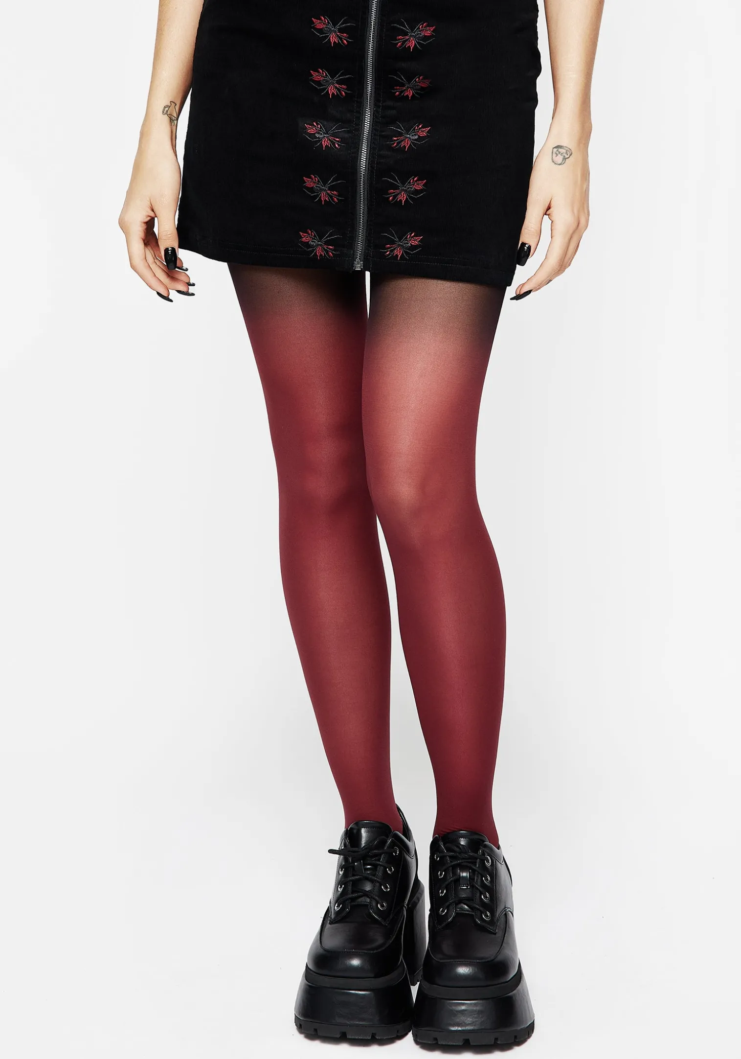 Spatter Ombre Tights