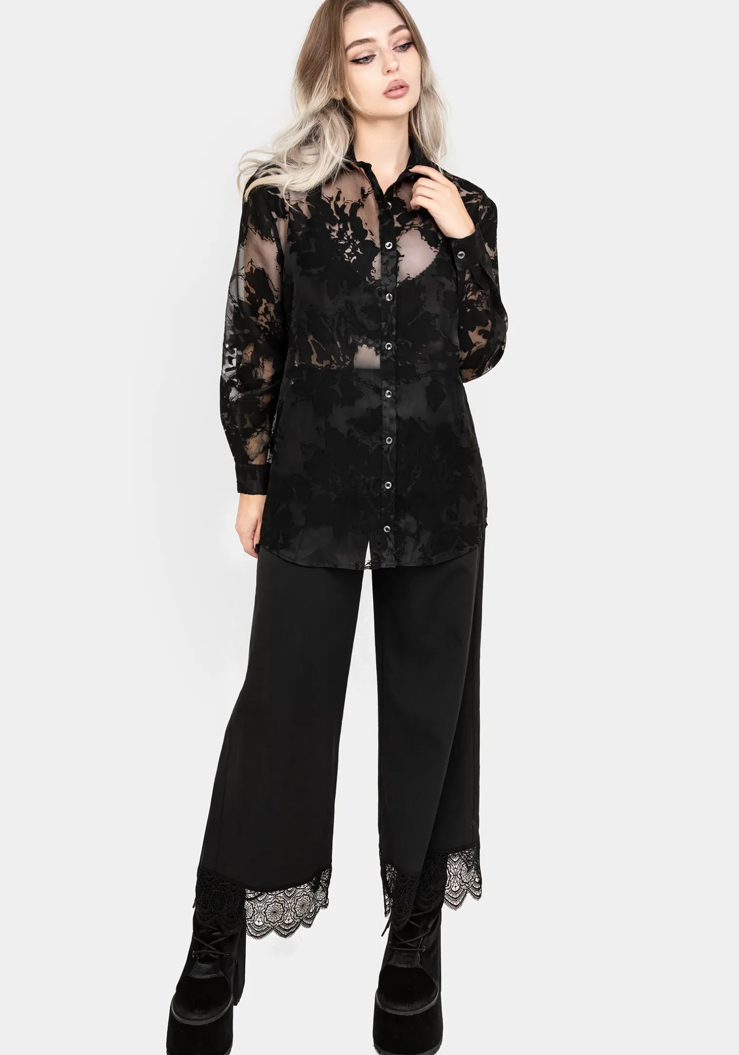 Spectre Sheer Loose Fit Shirt