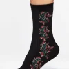 Spectrum Floral Socks