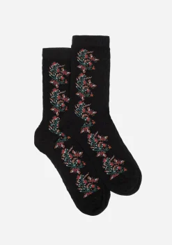 Spectrum Floral Socks