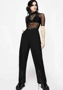 Split Lace Trousers