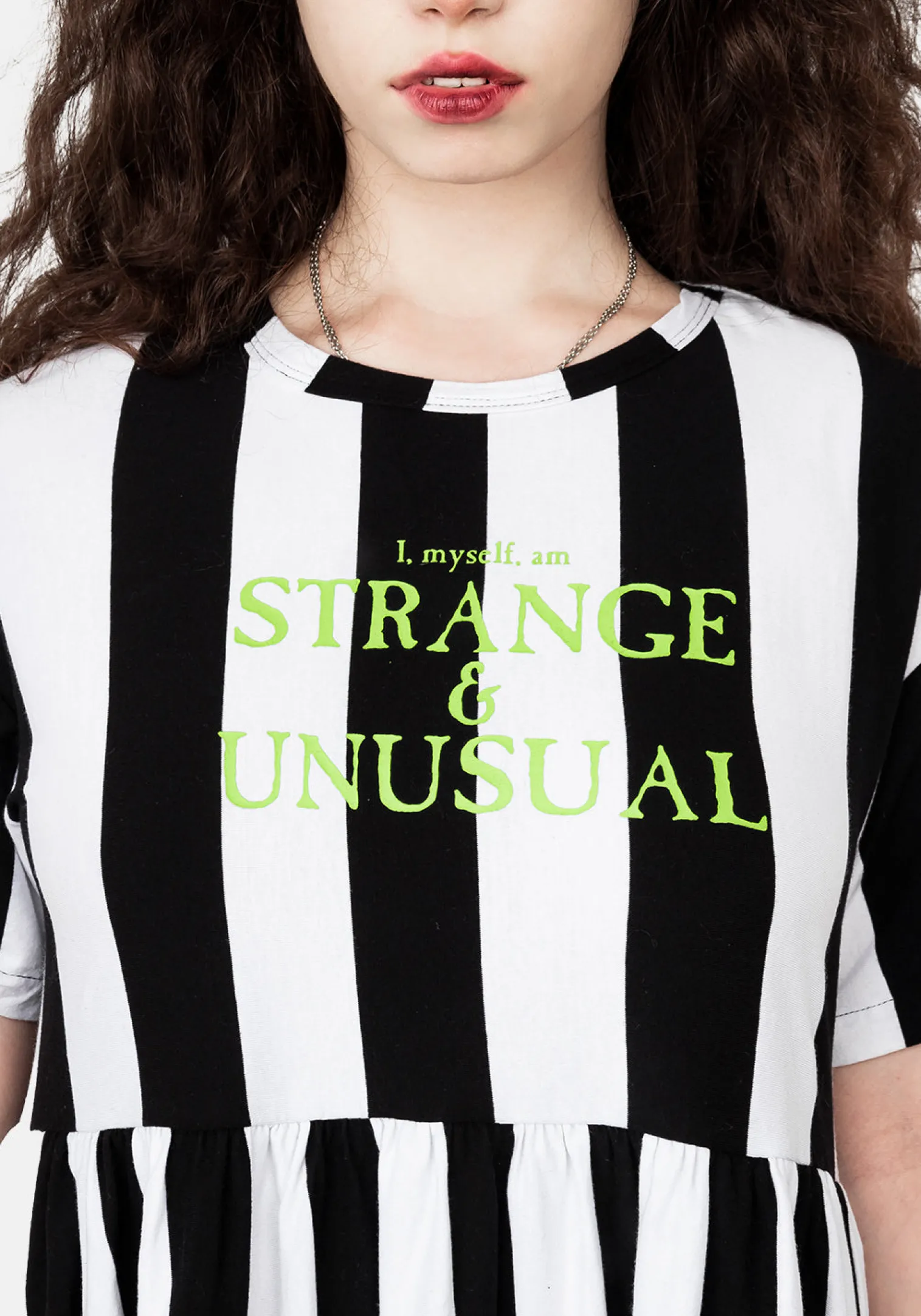 Strange Oversized Skater Dress