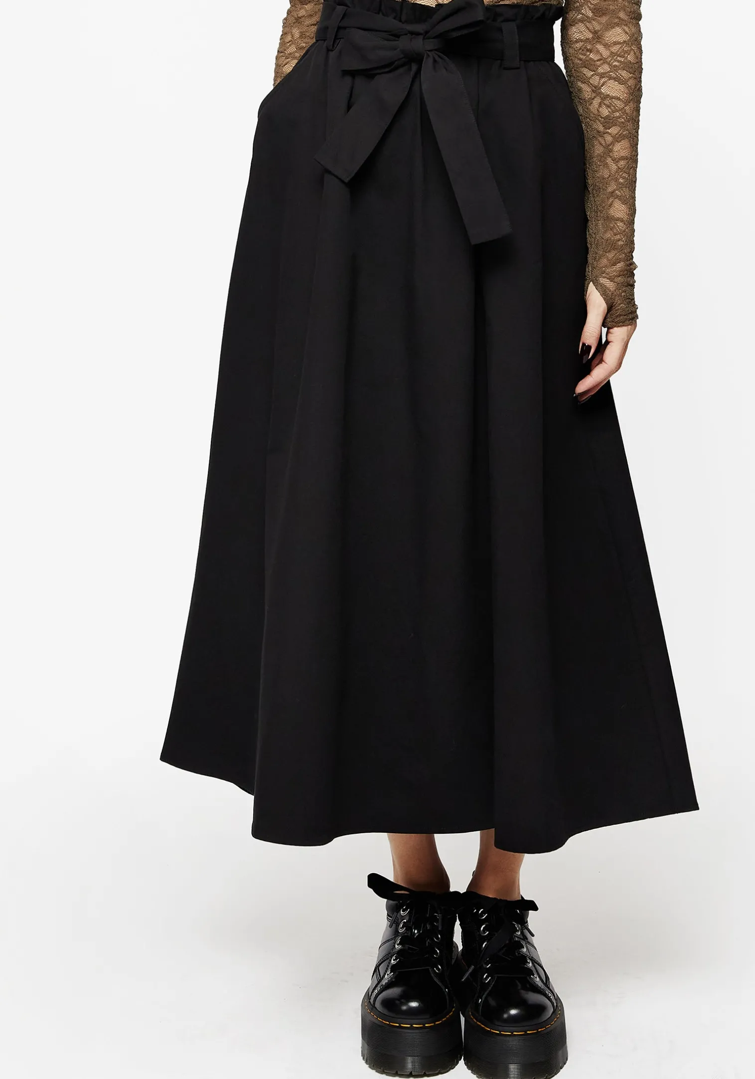 Strega Tie Belt Midaxi Skirt
