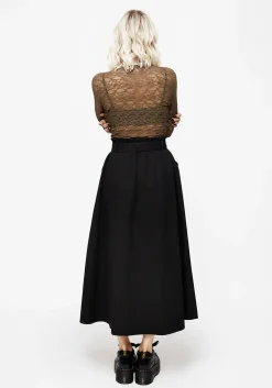 Strega Tie Belt Midaxi Skirt