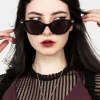 Studded Cat Eye Sunglasses