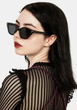 Studded Cat Eye Sunglasses