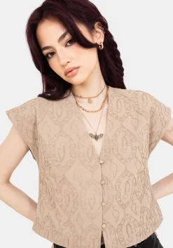 Suma Cotton Textured Blouse
