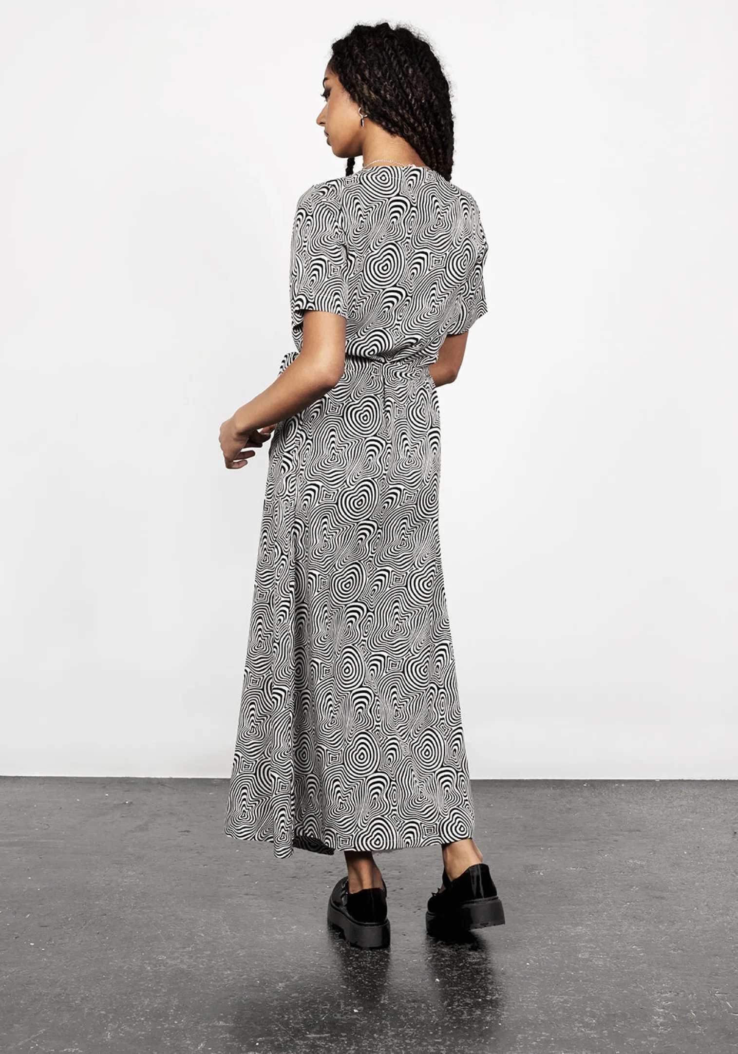 Summers Printed Wrap Dress
