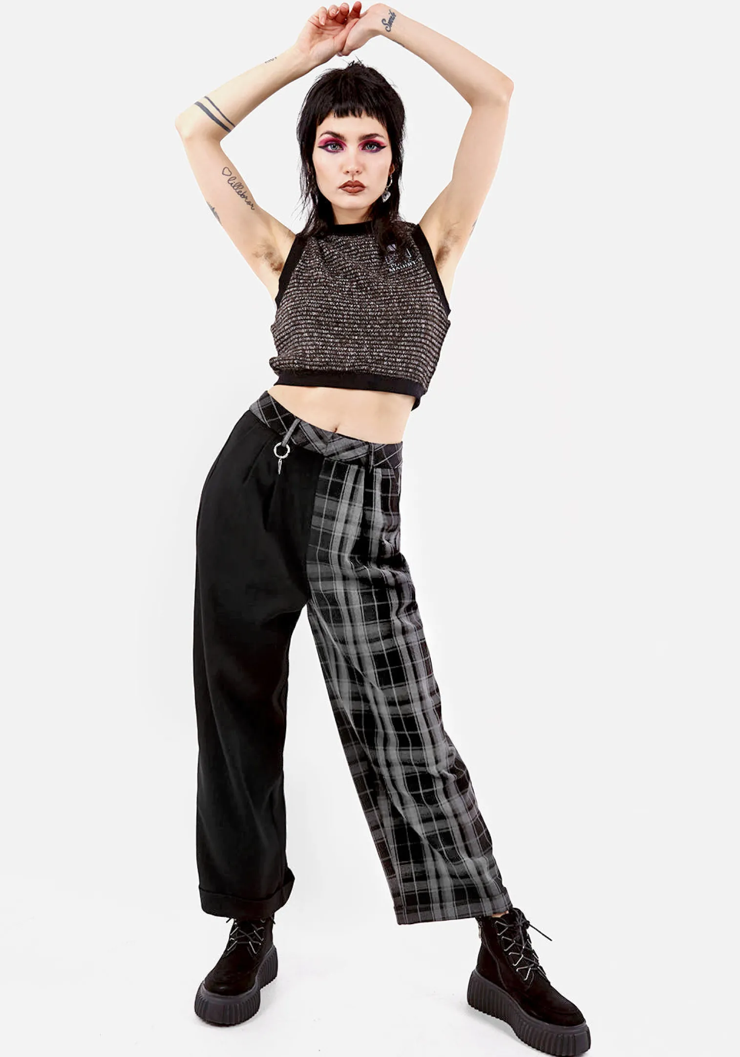 Sunnydale Check Tailored Trousers