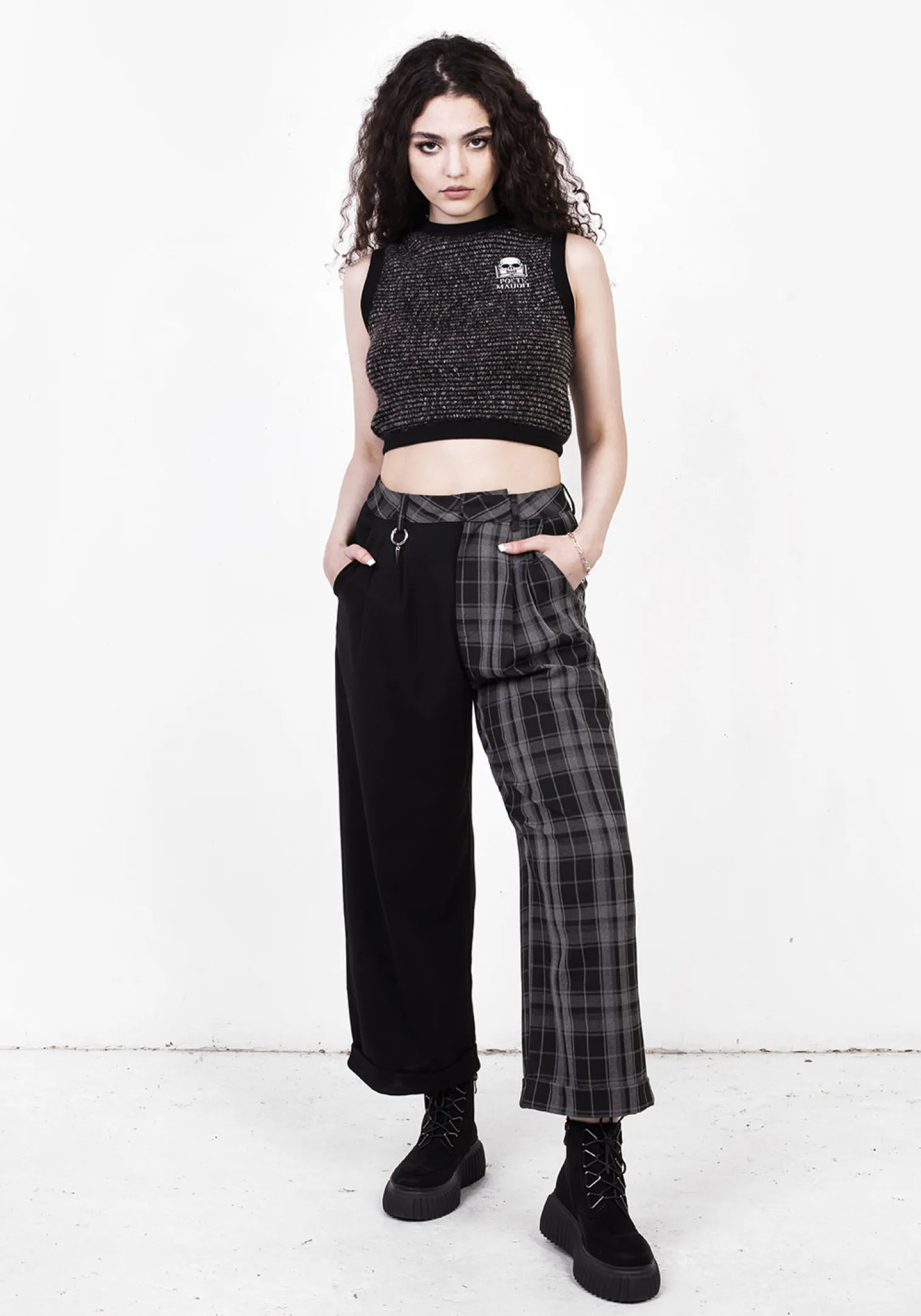 Sunnydale Check Tailored Trousers