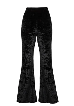 Superstition Crushed Velour Flares