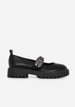 Swarm Bug Buckle Mary Jane Shoes