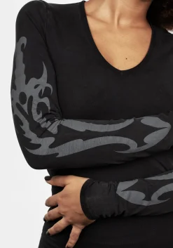 Sword Bodycon Dress