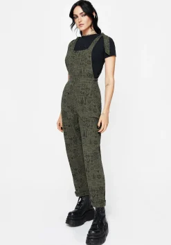 Taddea Cotton Relaxed Tie Detail Jumpsuit