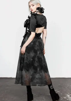 Tempest Tie Waist Midaxi Skirt