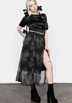 Tempest Tie Waist Midaxi Skirt