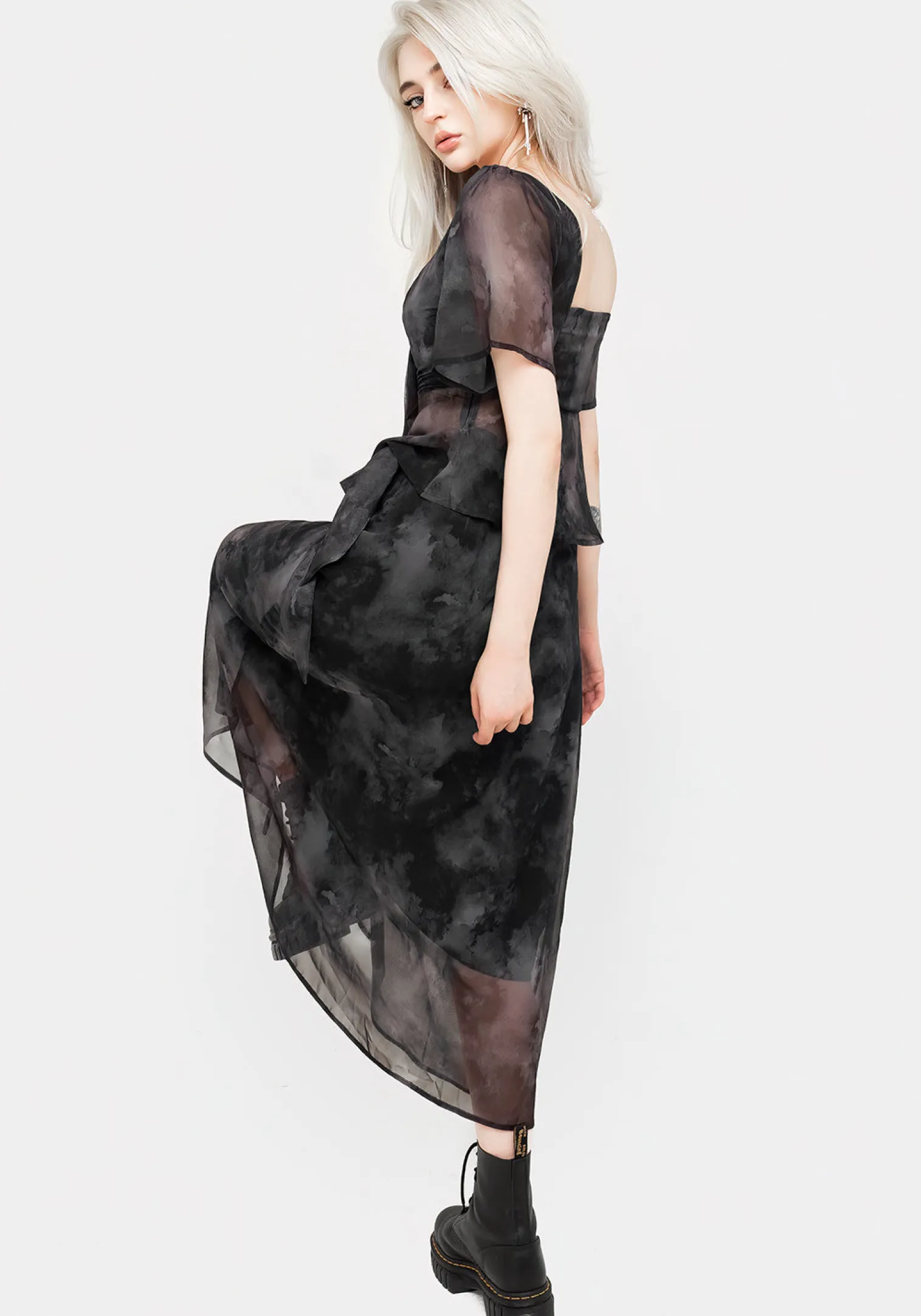 Tempest Tie Waist Midaxi Skirt