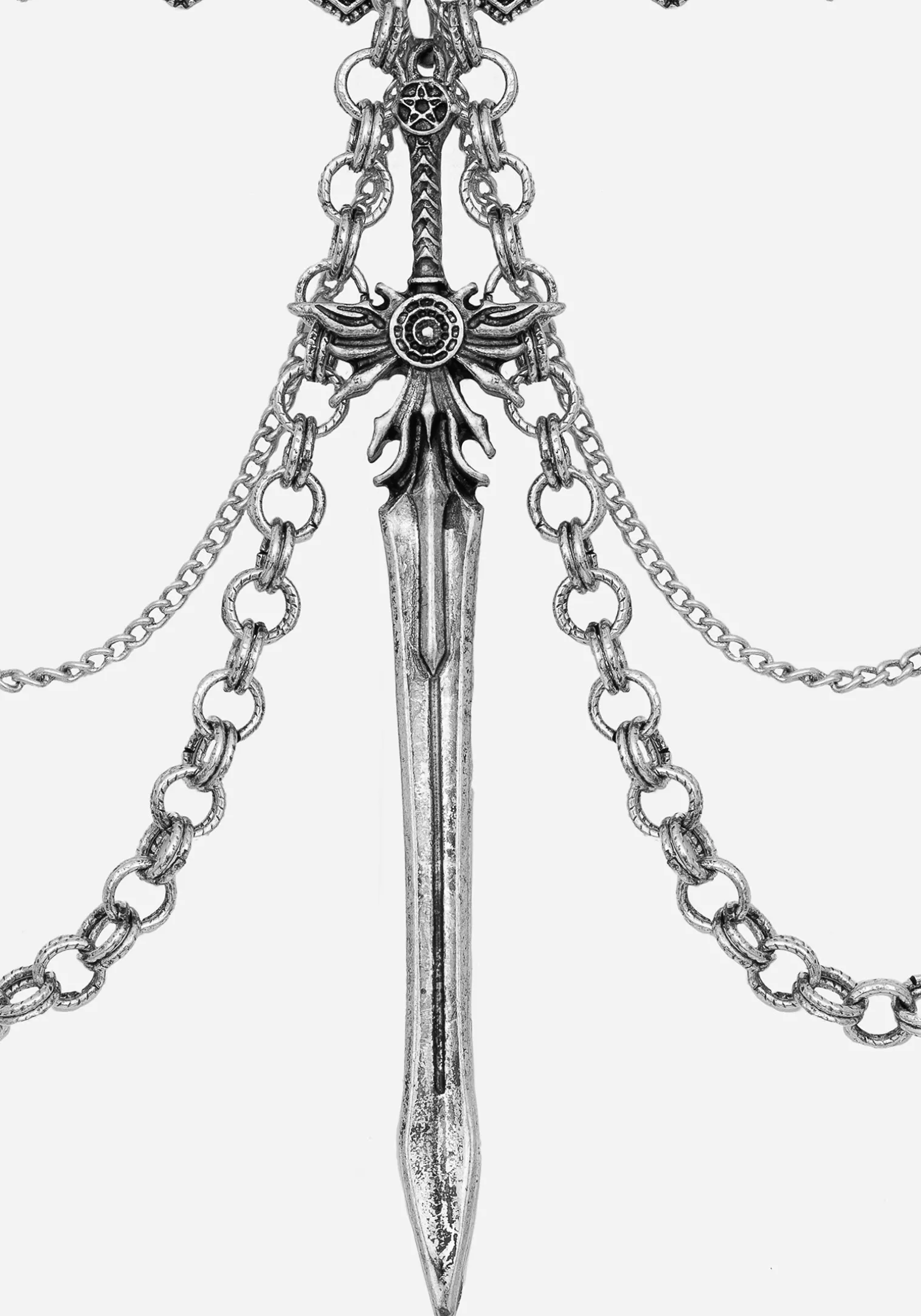 Tempo Layered Chain Choker Necklace